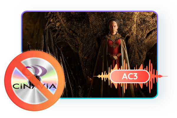 DVD Cinavia entfernen und hochwertige verlustfreie AC3-Audiospuren erzeugen