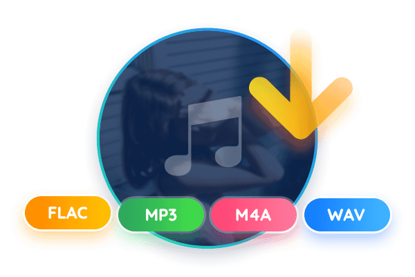 High-quality music output & popular audio format support