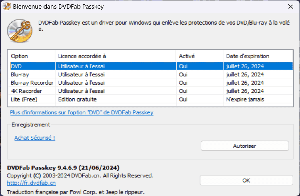 passkey for dvd guide 1