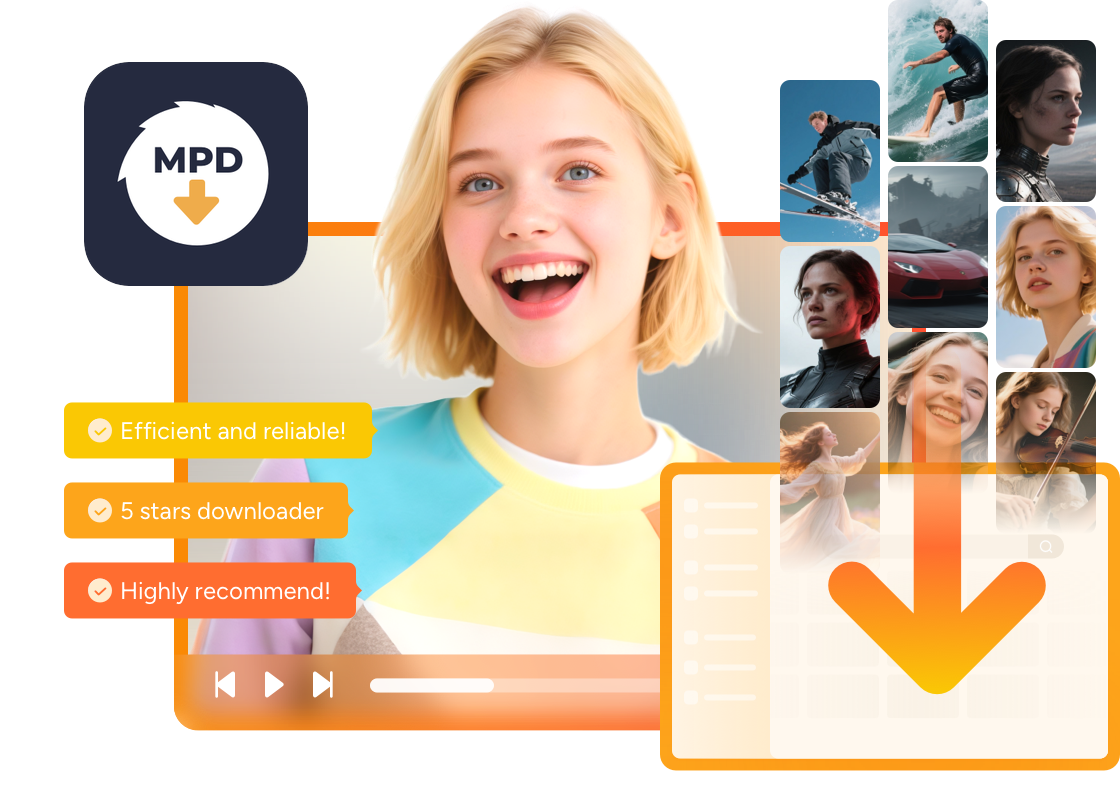 <strong class="linear-text">StreamFab</strong> DRM MPD Downloader
