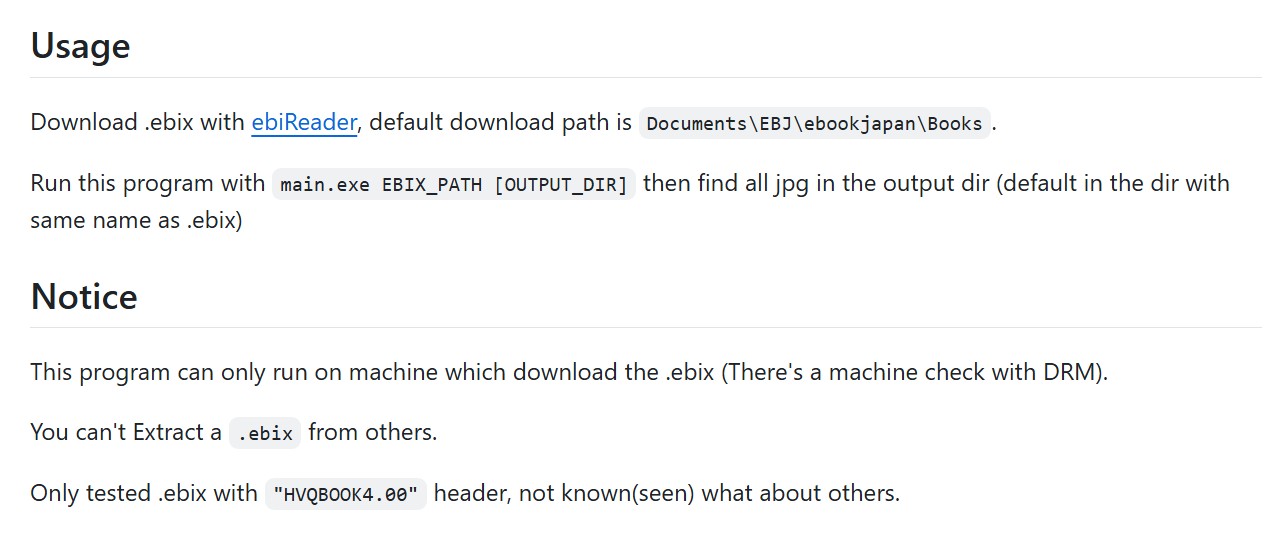How to Remove ebookjapan DRM and Convert .ebix to PDF, EPUB, or JPEG