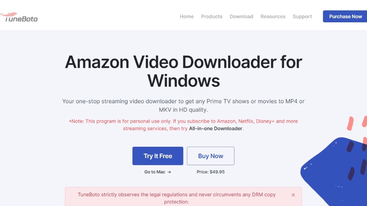 Meilleures alternatives à TuneBoto Amazon Video Downloader