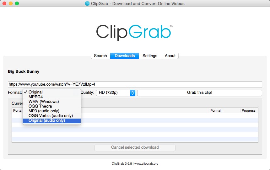 Alternatives to YouTube Downloaders ClipGrab