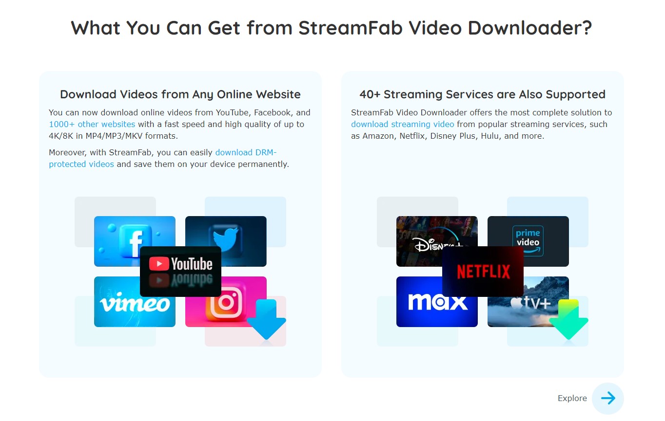 anystream vs streamfab: supported sites