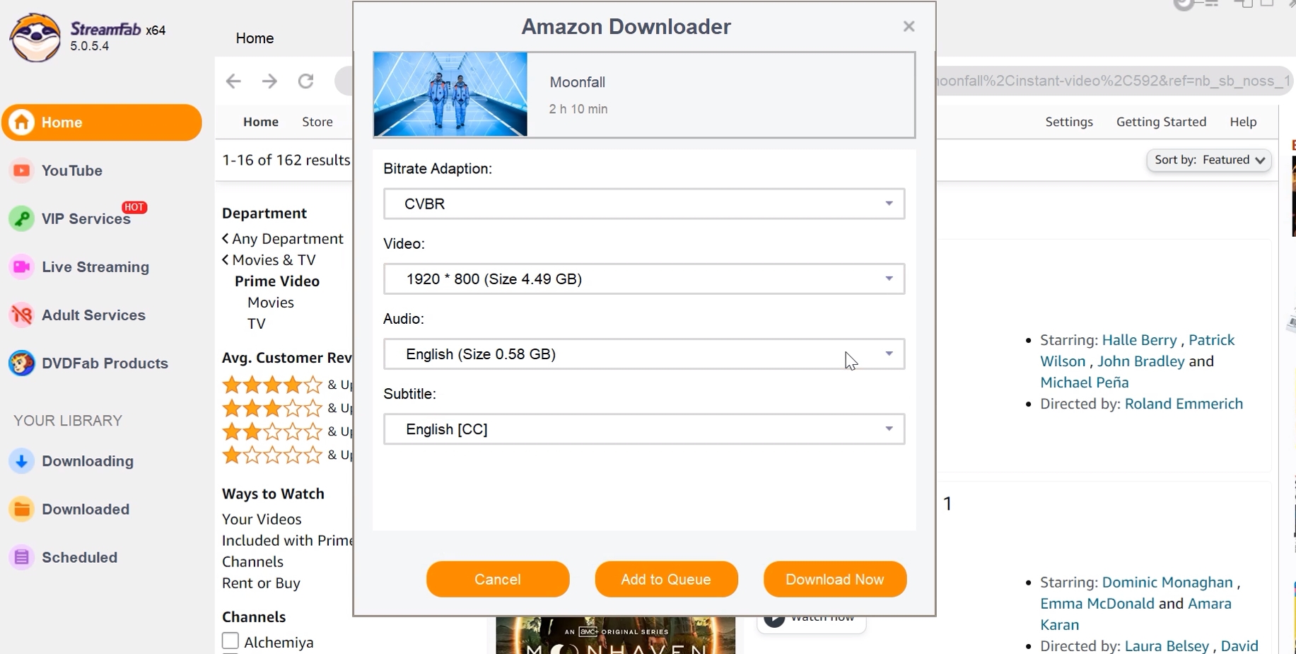 best amazon video downloader reveiw: streamfab