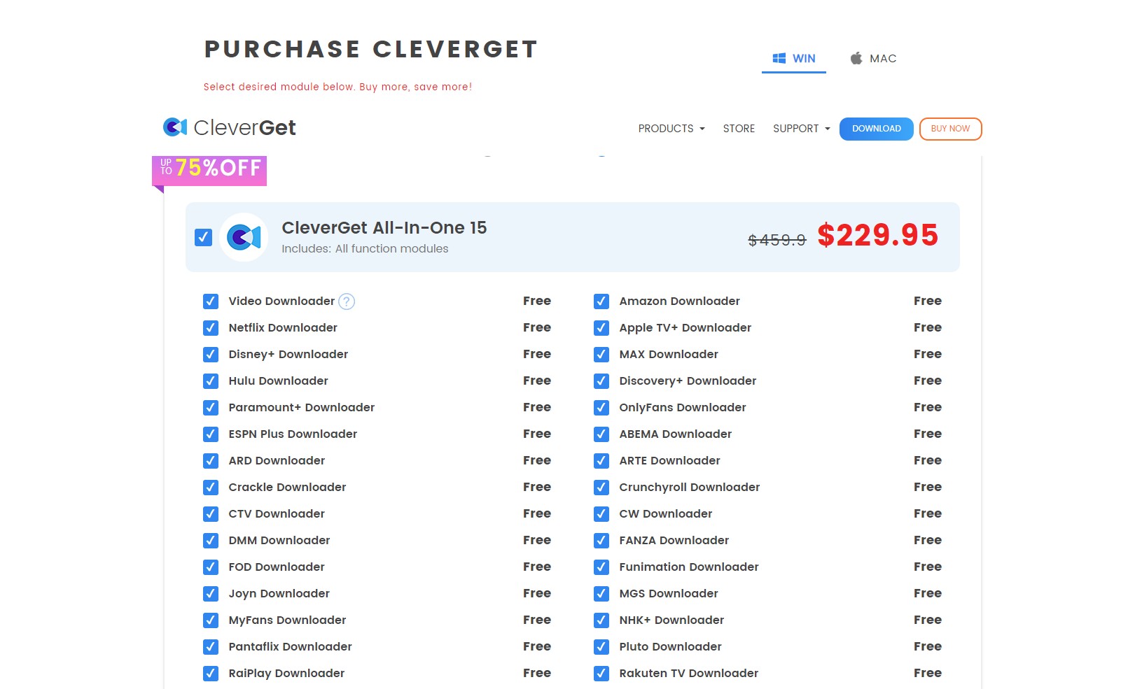 movpilot alternative: cleverget