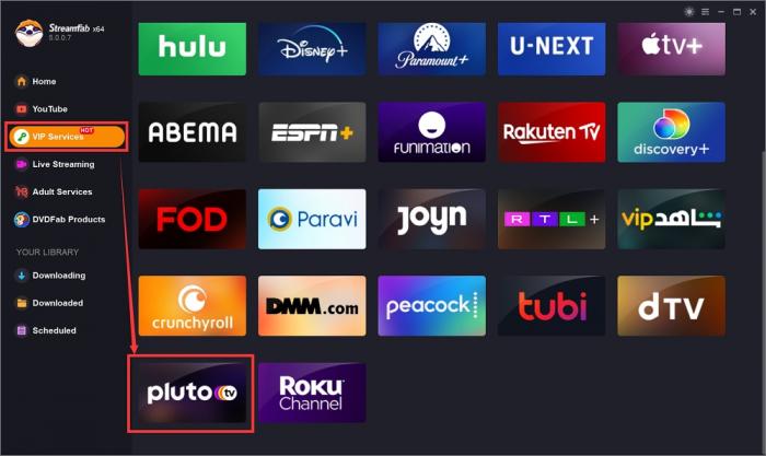 StreamFab Pluto TV Downloader