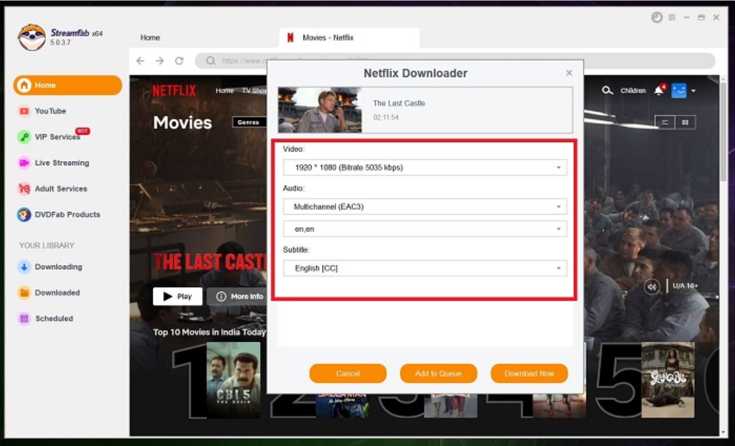 netflix film download:Netflix Film Download mit dem StreamFab Netflix Downloader