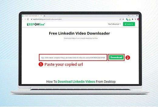 linkedin video download:Wie kann man mit KeepOffline Video aus LinkedIn downloaden?