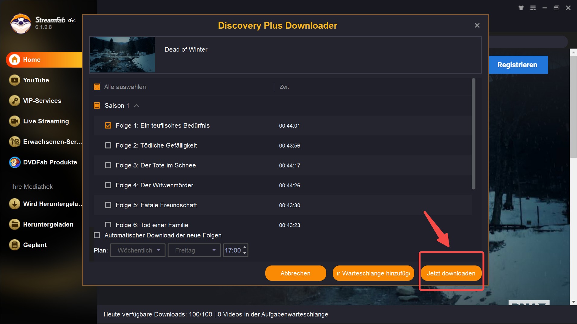 StreamFab Discovery Plus Downloader