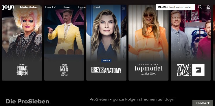 joyn gntm:Teil 2: Auf Joyn GNTM anschauen