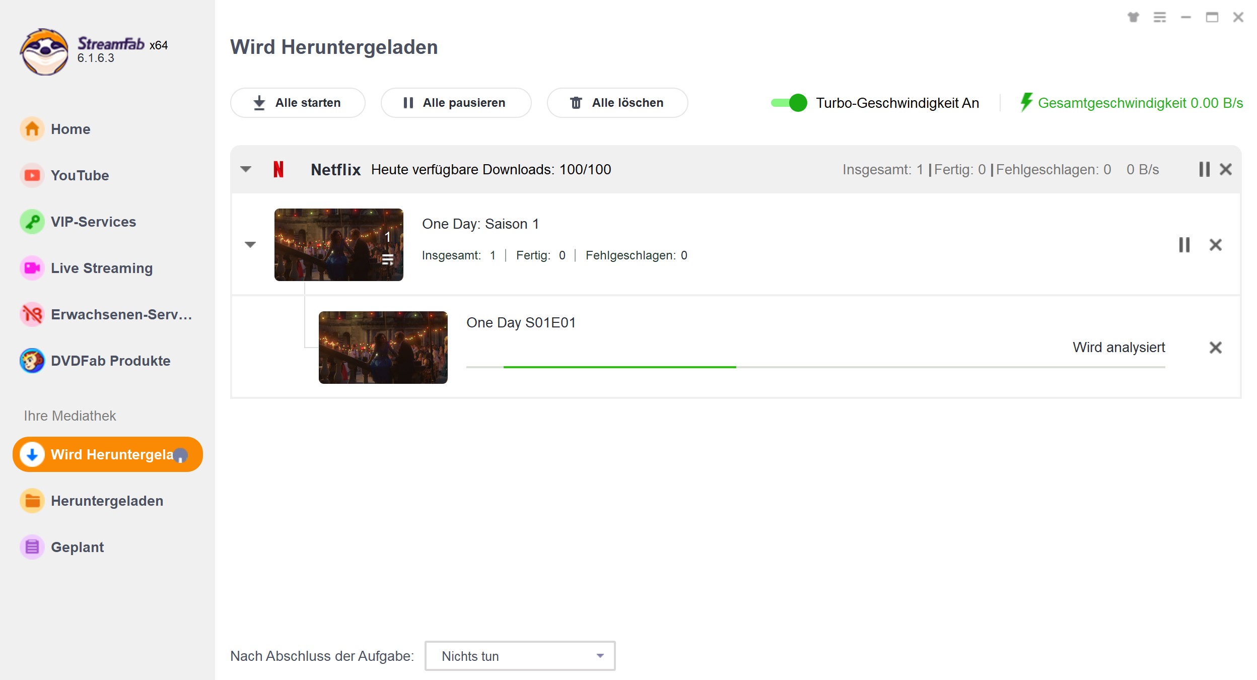 Mit StreamFab Netflix Downloader für Mac für Netflix Videos Download