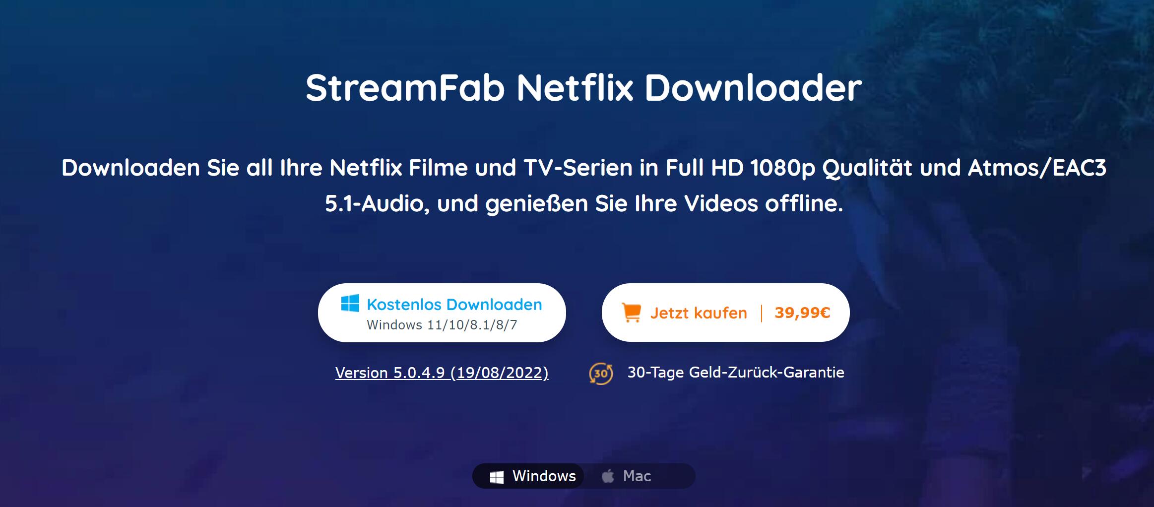 netflix video downloader:Netflix-Sendungen mit dem Netflix Video Downloader herunterladen