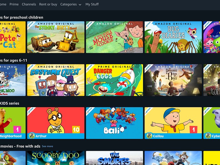 Amazon Prime Video Kanäle:2. PBS Kids