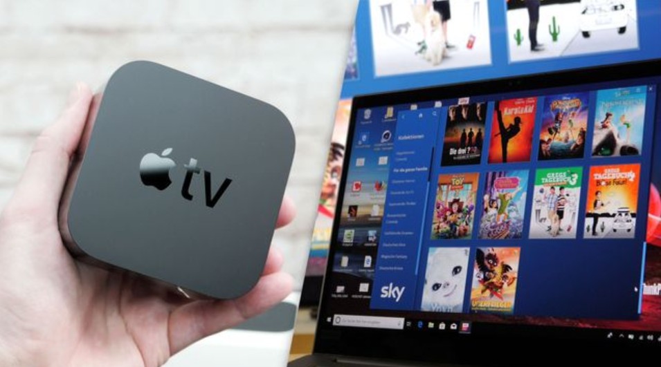 Die Wege der Verwendung von Sky Go über Apple TV