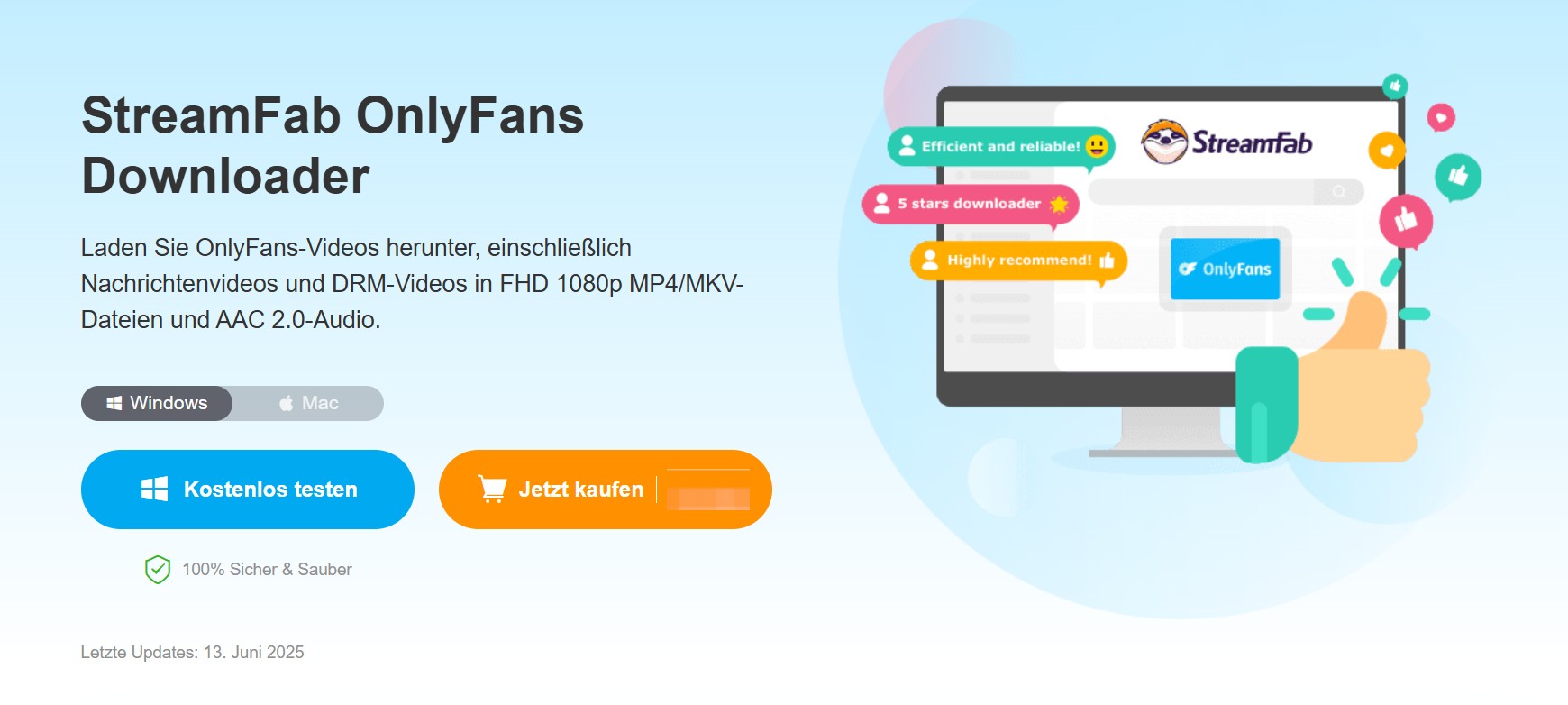 StreamFab OnlyFans Downloader ist eingeführt worden