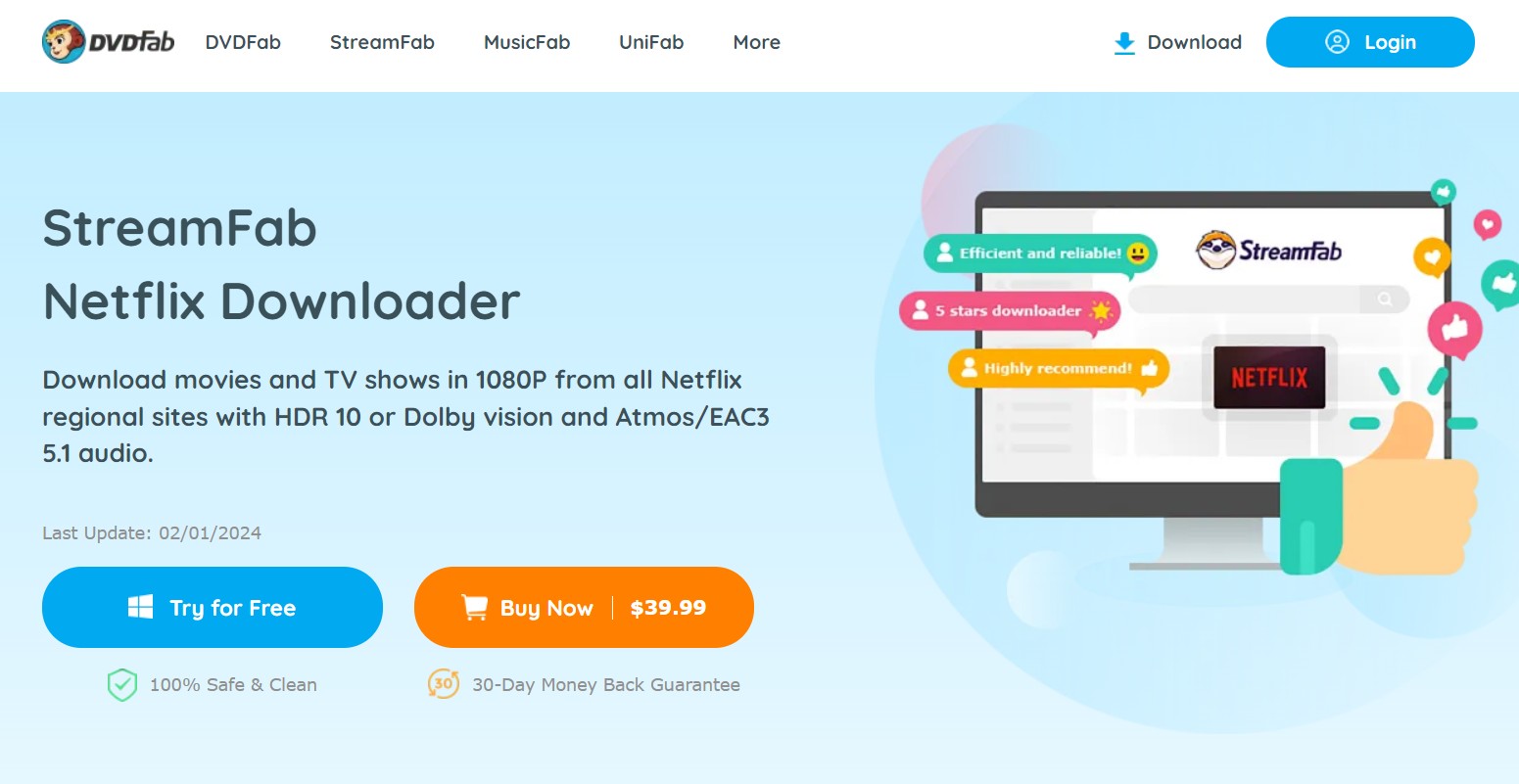 StreamFab Netflix Downloader