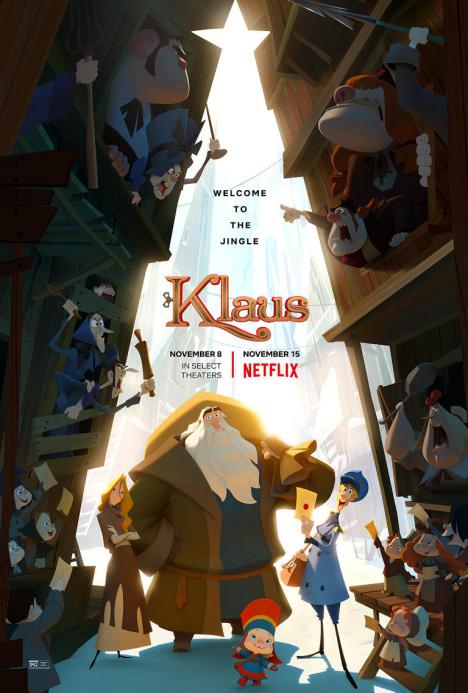 weihnachtsfilme netflix, beste weihnachtsfilme:​​​​​​​1.2 Klaus (2019)