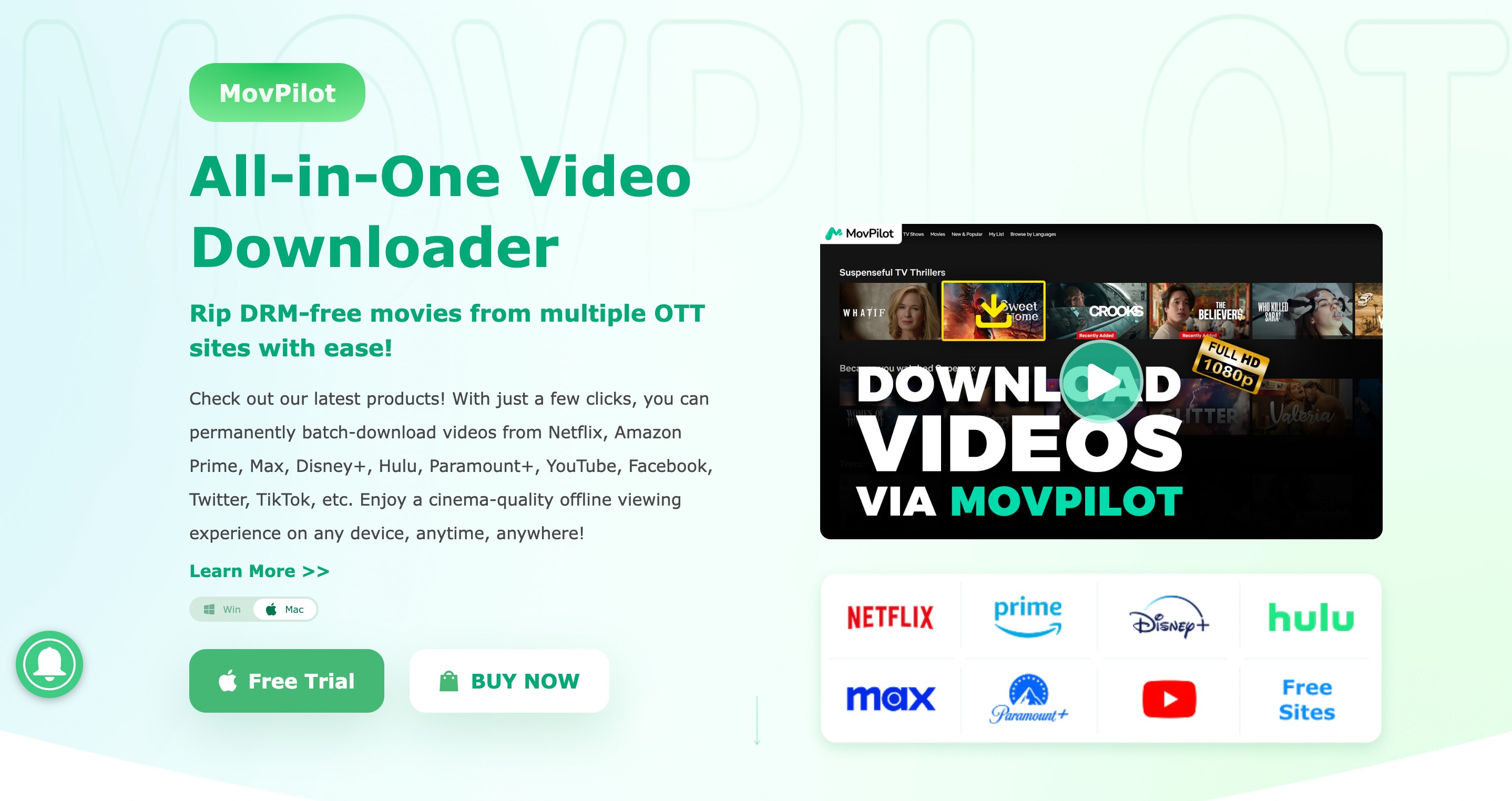 Comment télécharger des vidéos TikTok avec MovPilot