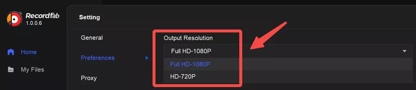 how to download shop on fubo: step 3 of recordfab