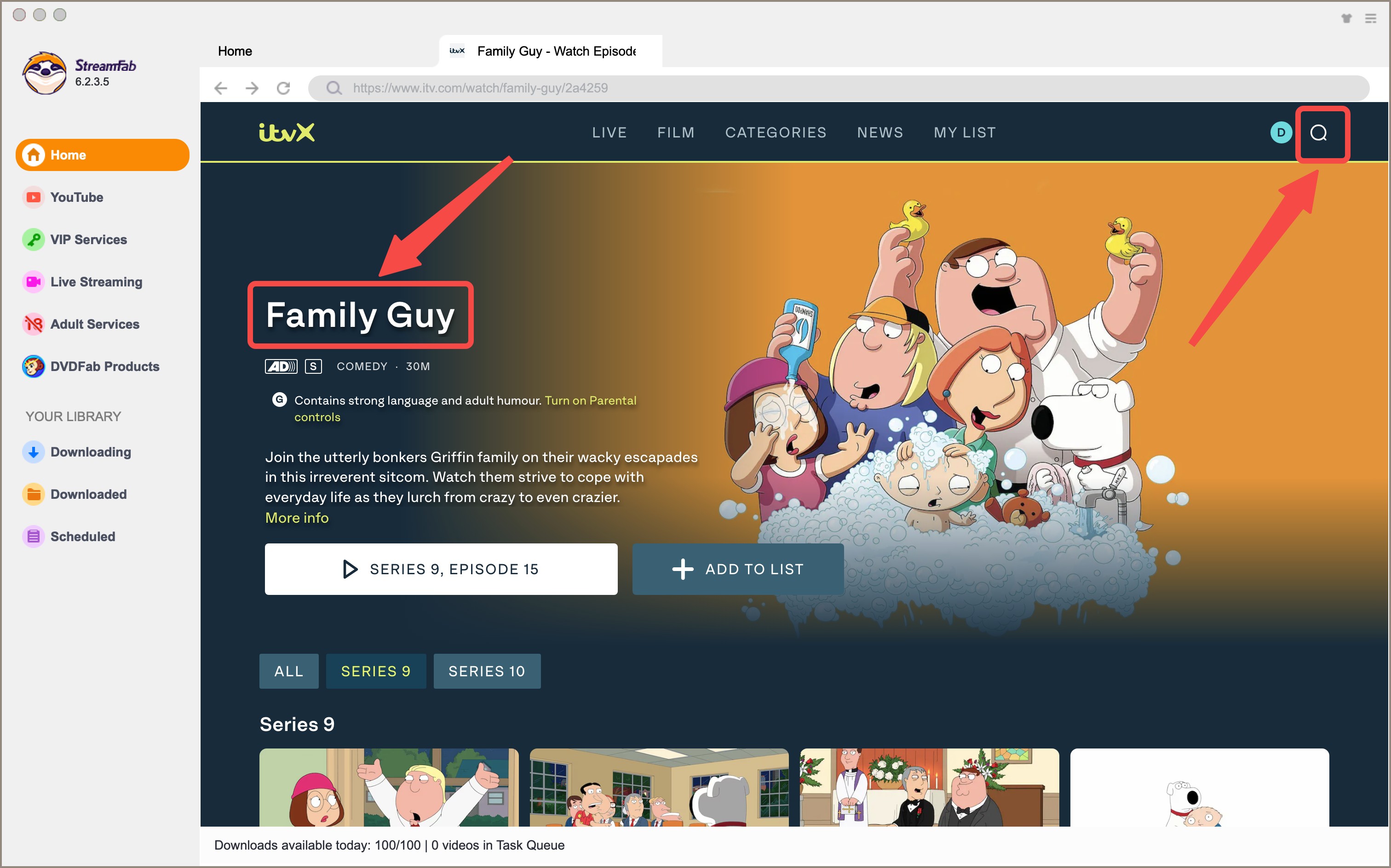 How I Rip Videos From ITV Player to Watch Offline: step 3