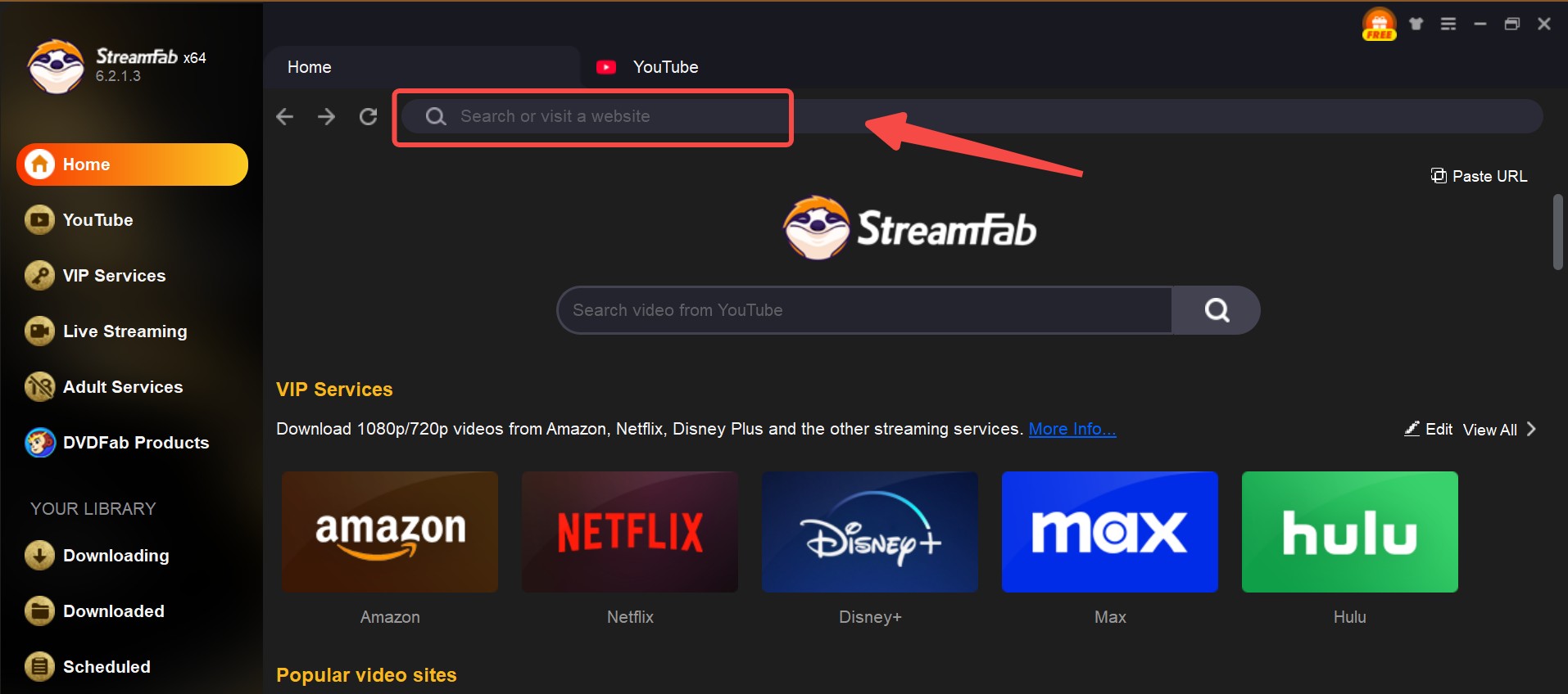 fix UniConverter cannot download video: streamfab