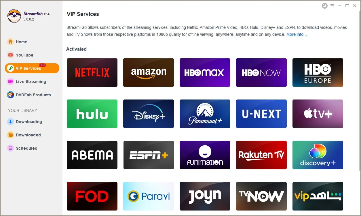 Shows und Filme von Disney Plus über StreamFab Disney Plus Downloader herunterladen