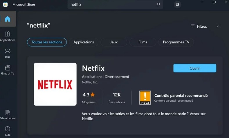 Guide détaille sur Télécharger des films Netflix avec l'application Netflix