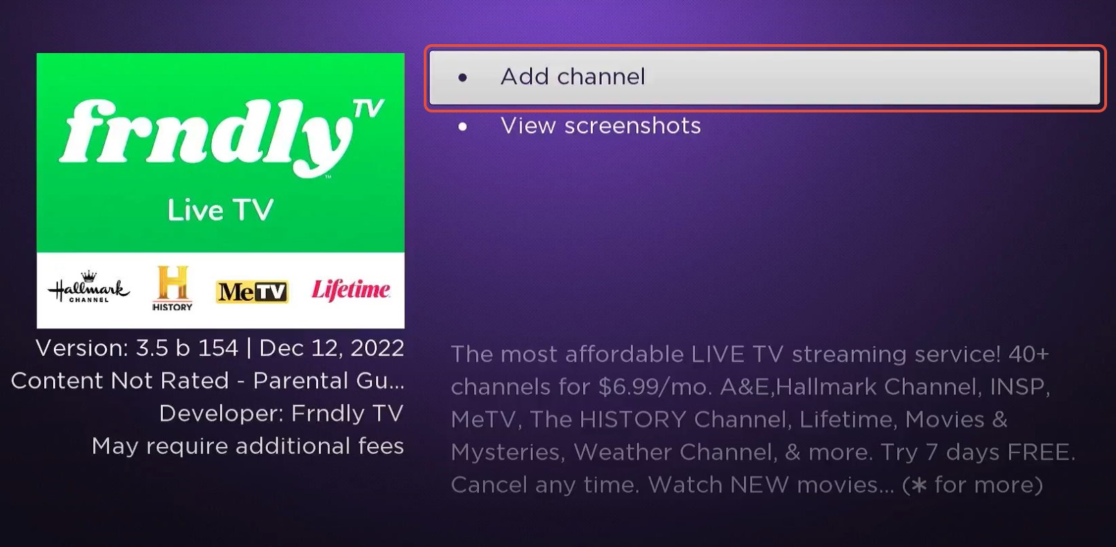 How to Watch Frndly TV on Roku?