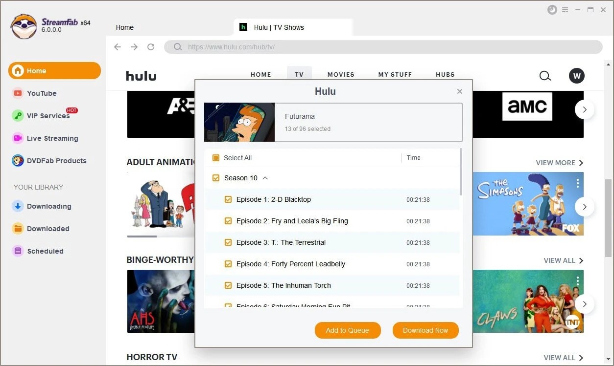 download fx shows on hulu