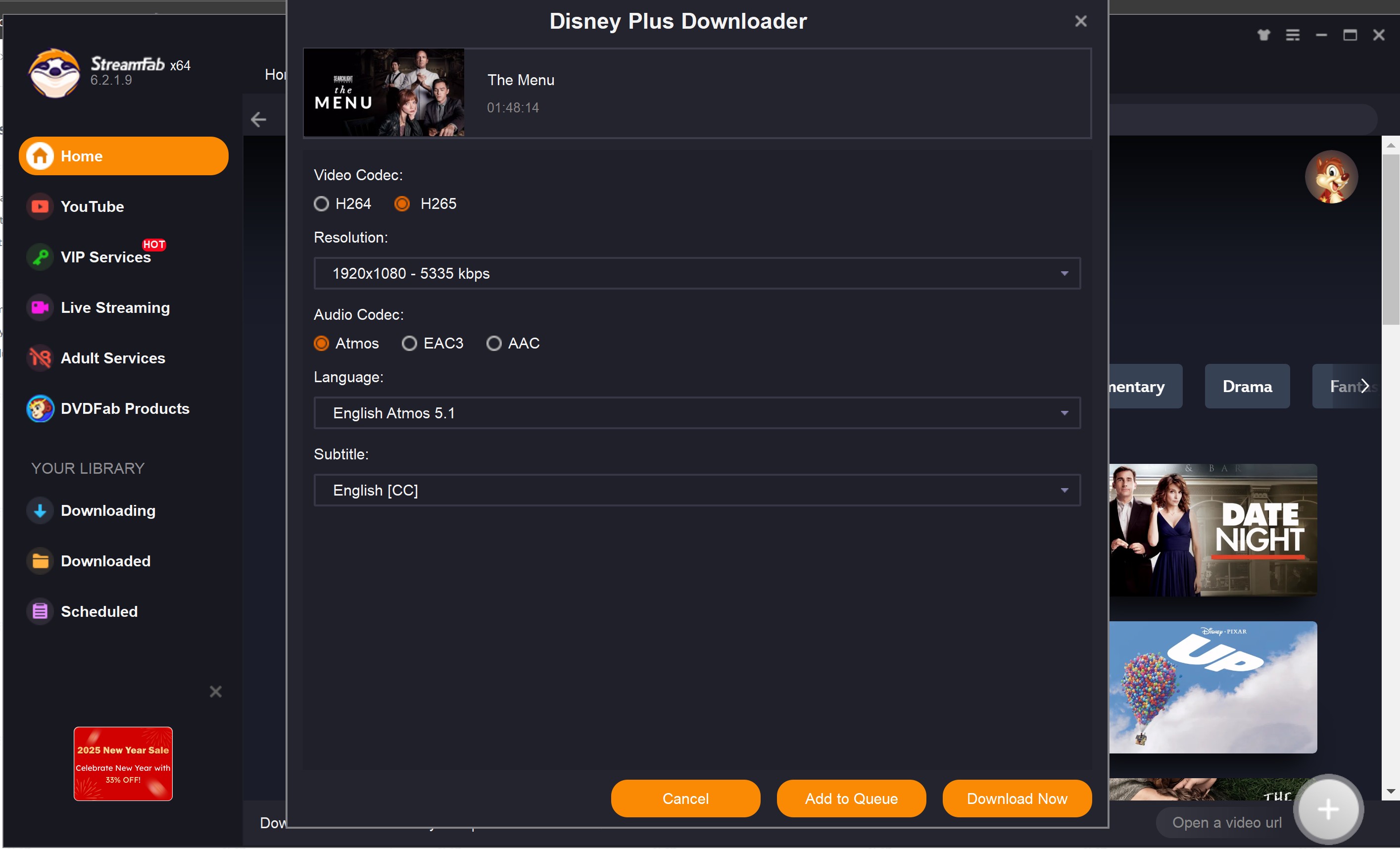 steps to download disney plus movies to sd card with streamfab