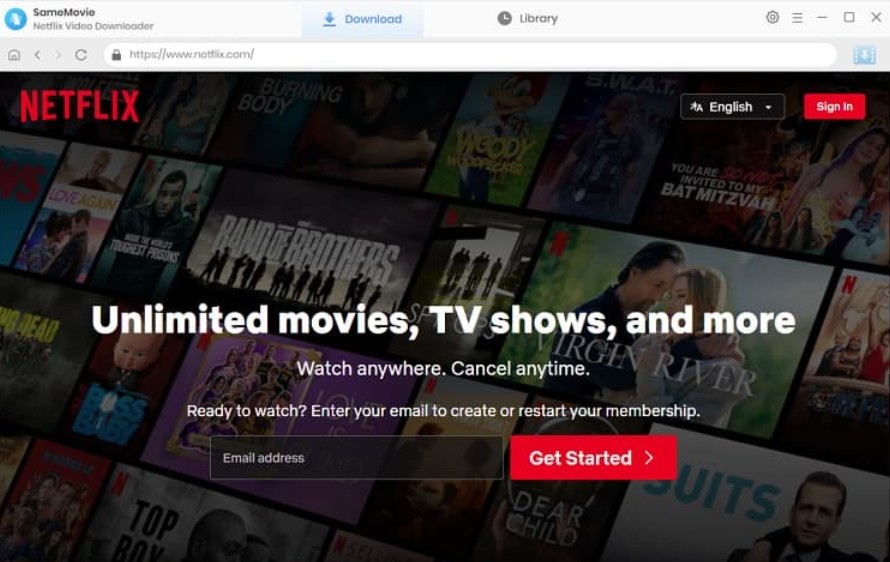 samemovie netflix video downloader review: how to use