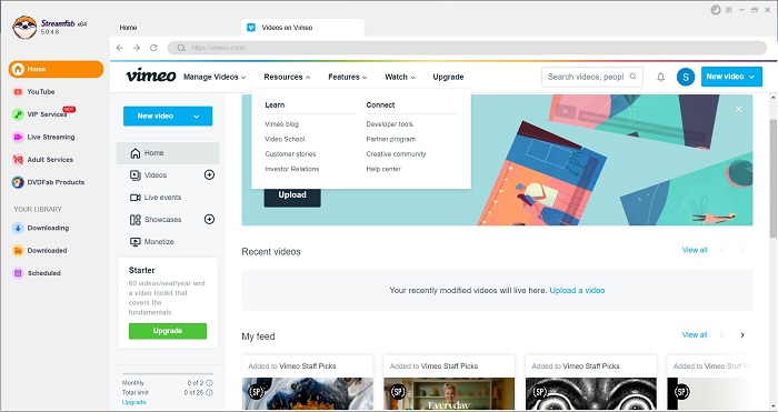 vimeo on demand:1. StreamFab All-In-One: Best Way To Download Vimeo On Demand Videos