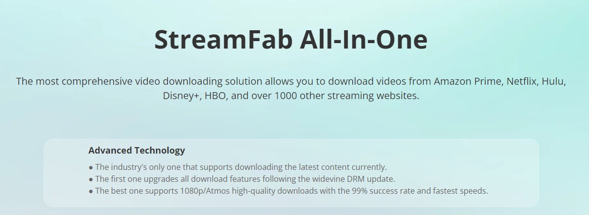 get web series download with StreamFab downloader