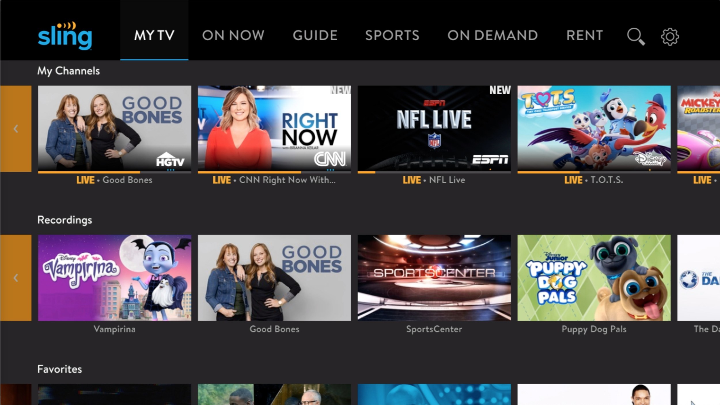 Alternatives to YouTube TV: Sling TV