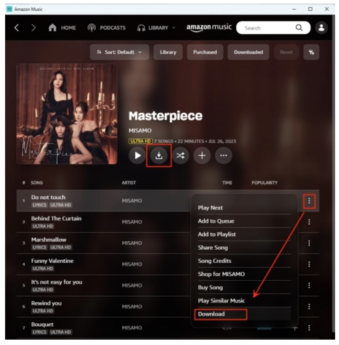 How to Download Music from Amazon Music (Official)