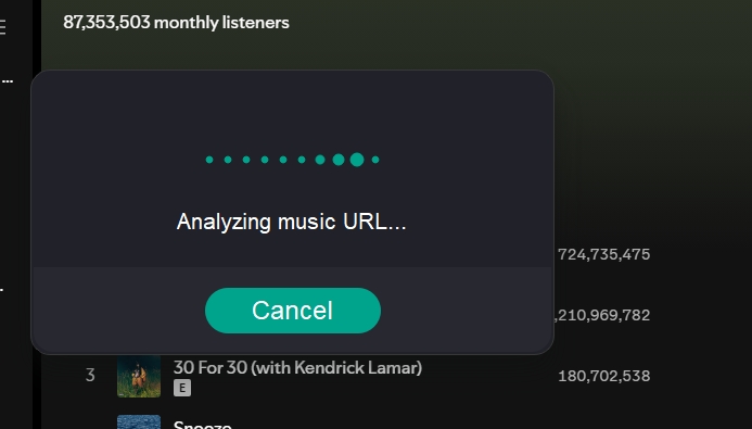 musicfab analzing