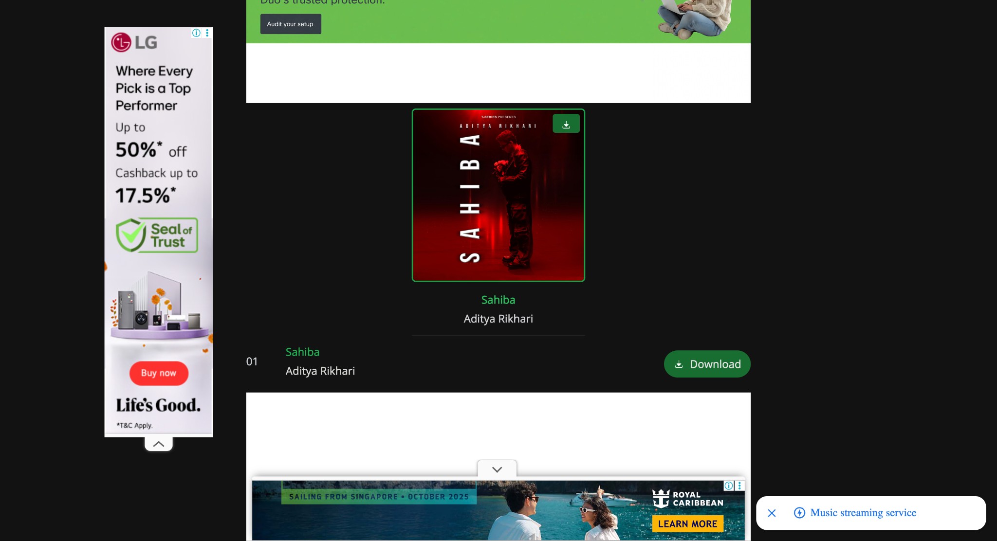 click the Download button