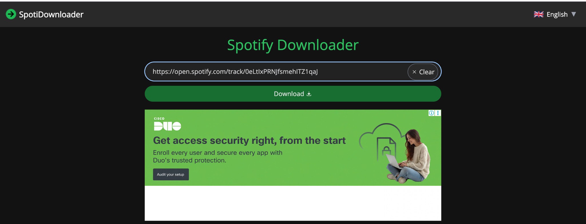 Copy the file link 