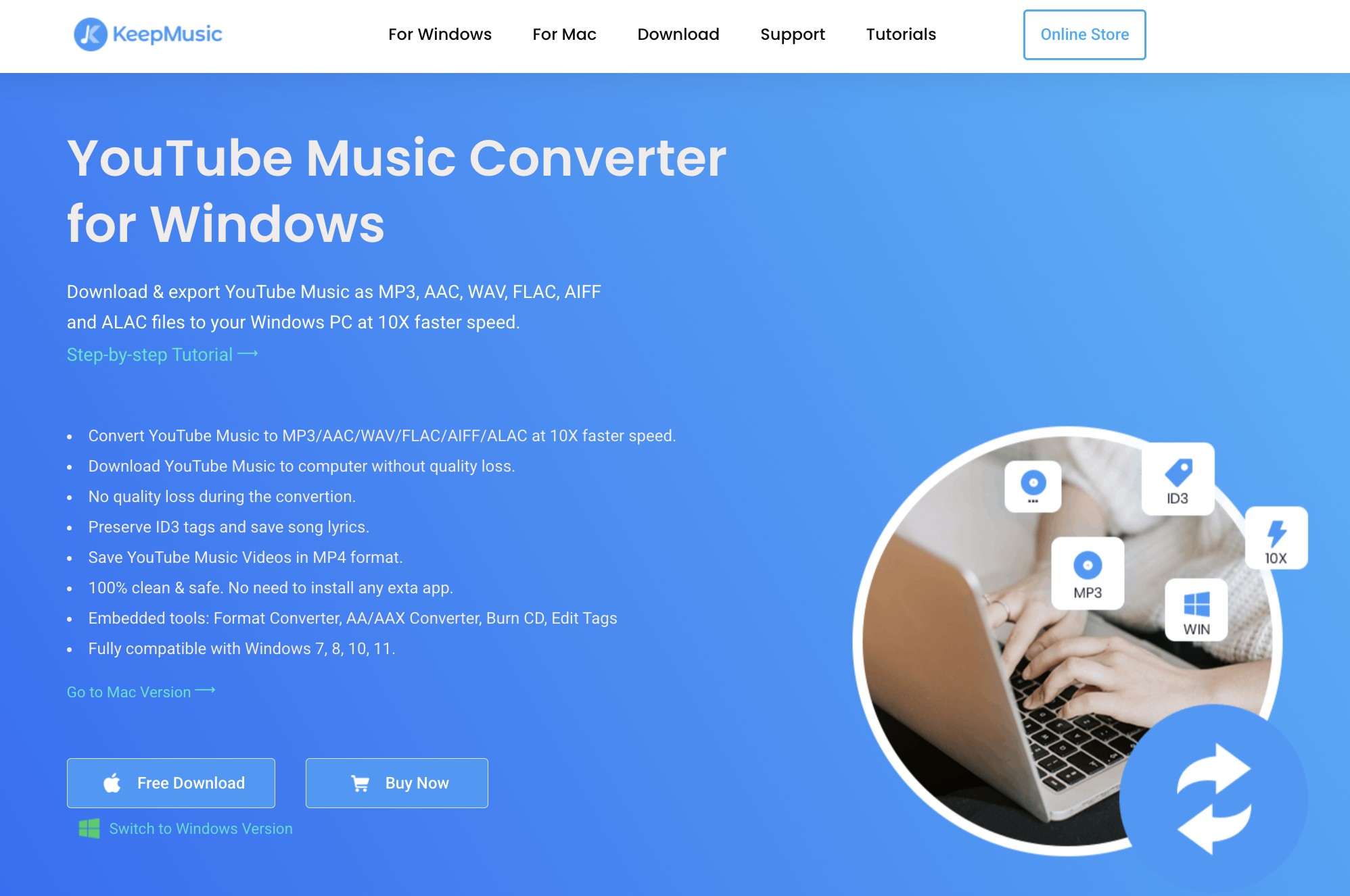 KeepMusic YouTube Music Converter
