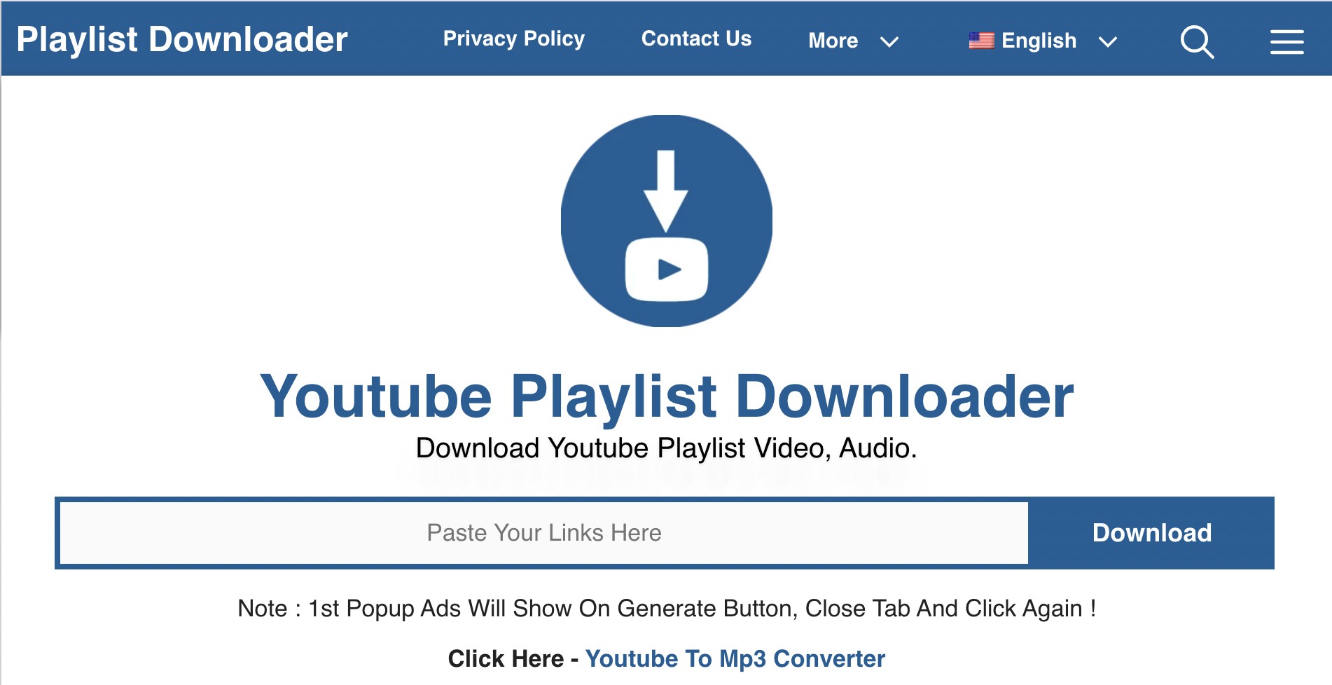 Playlists Downloader