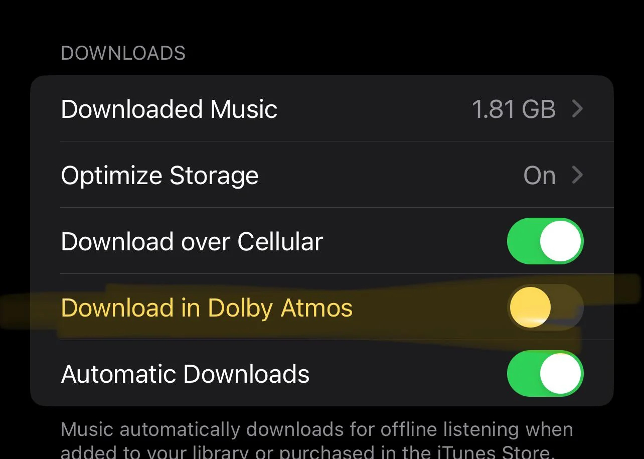 Download in Dolby Atmos.