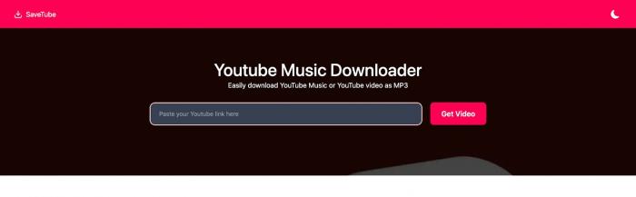 SaveTube ( Online Tool)