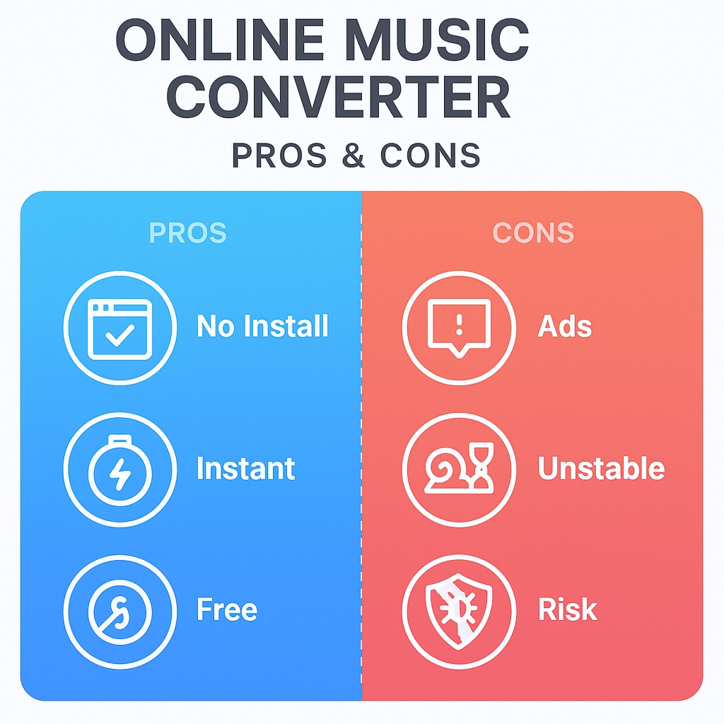 online converters pros and cons