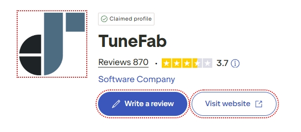 tunefab trustpilot score