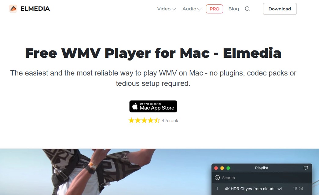 Play MKV on Mac with Elmedia Player