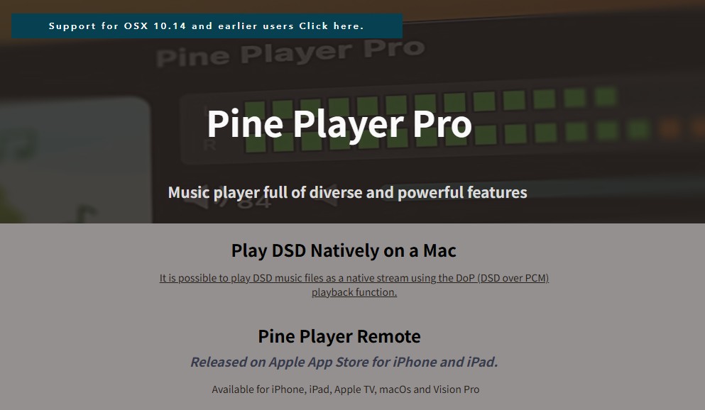 Pine MP4 Player Mac