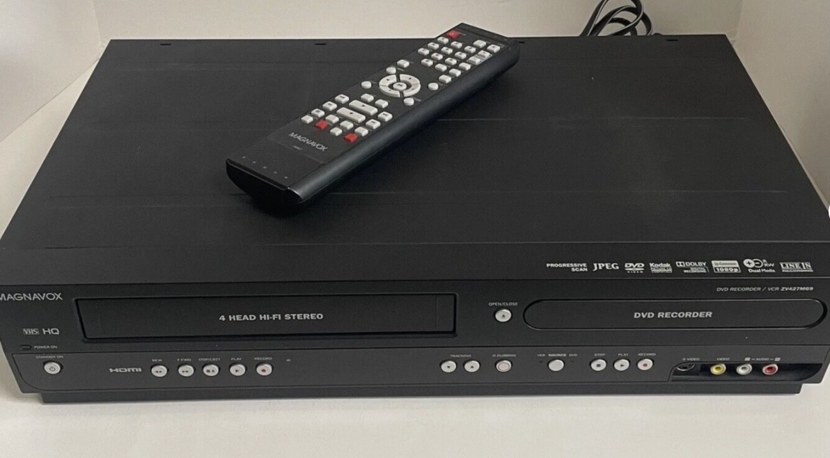 Magnavox DVD Recorder and VCR