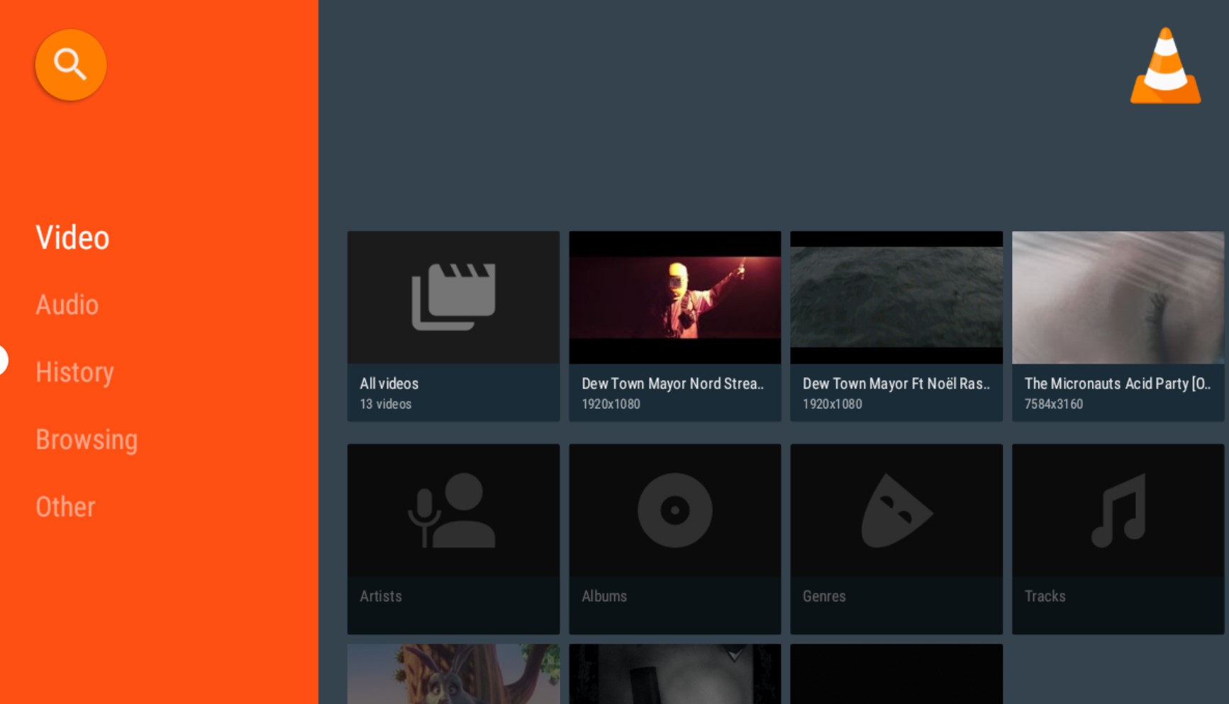 Free VOB player: VLC for android