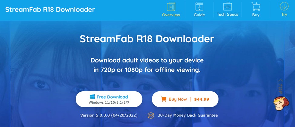 Comment télécharger et regarder des films pour adultes:Streamfab R18 Downloader